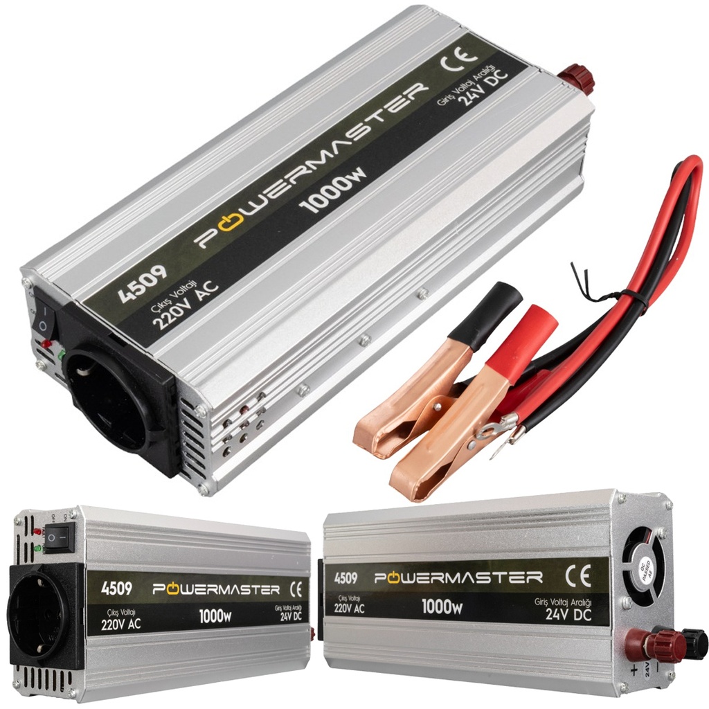 İnverter 1000w 24v 220v Modified Sinus PM-4509  