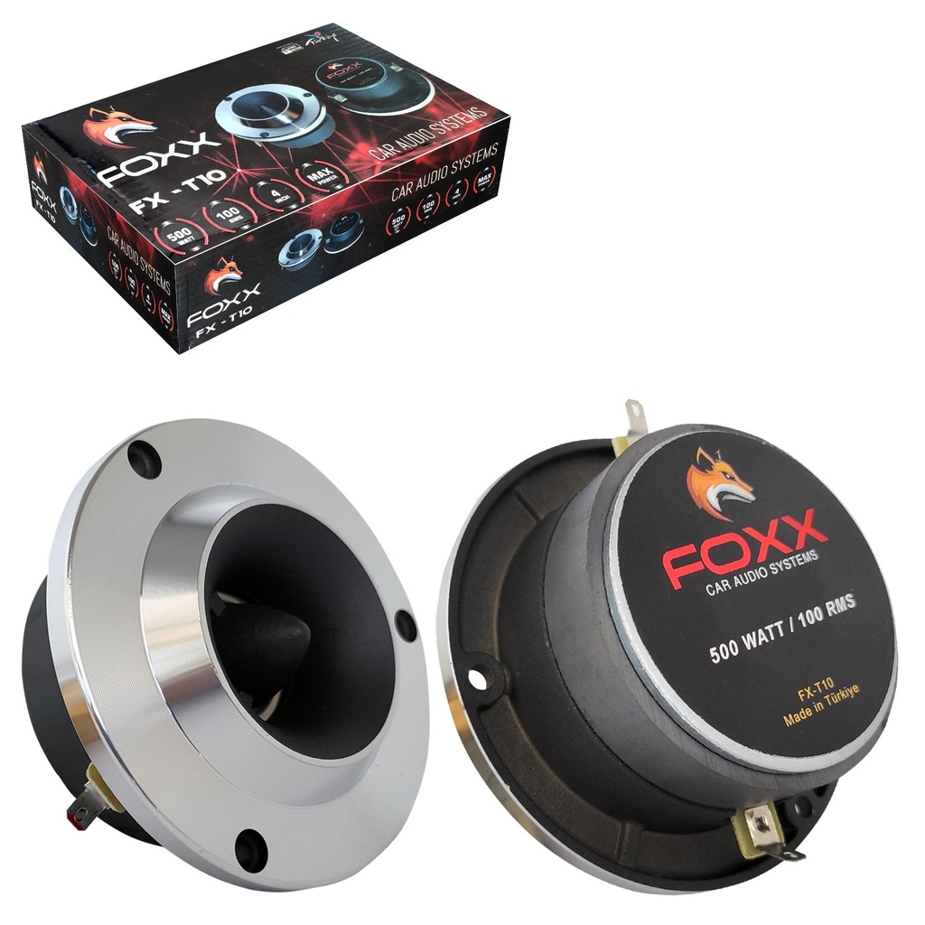 Spl Tweeter 500w 100 RMS 10cm Foxx FX-T10  