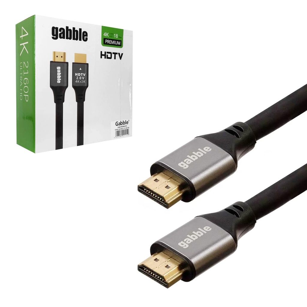 Hdmi Kablo 10mt HDTV 2.0 4K Gabble Gab-HDMI410 R6