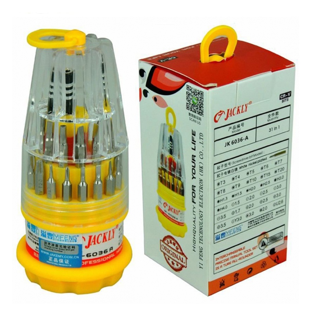 Tornavida Seti 32 Parça Jakemy JM-6036-A