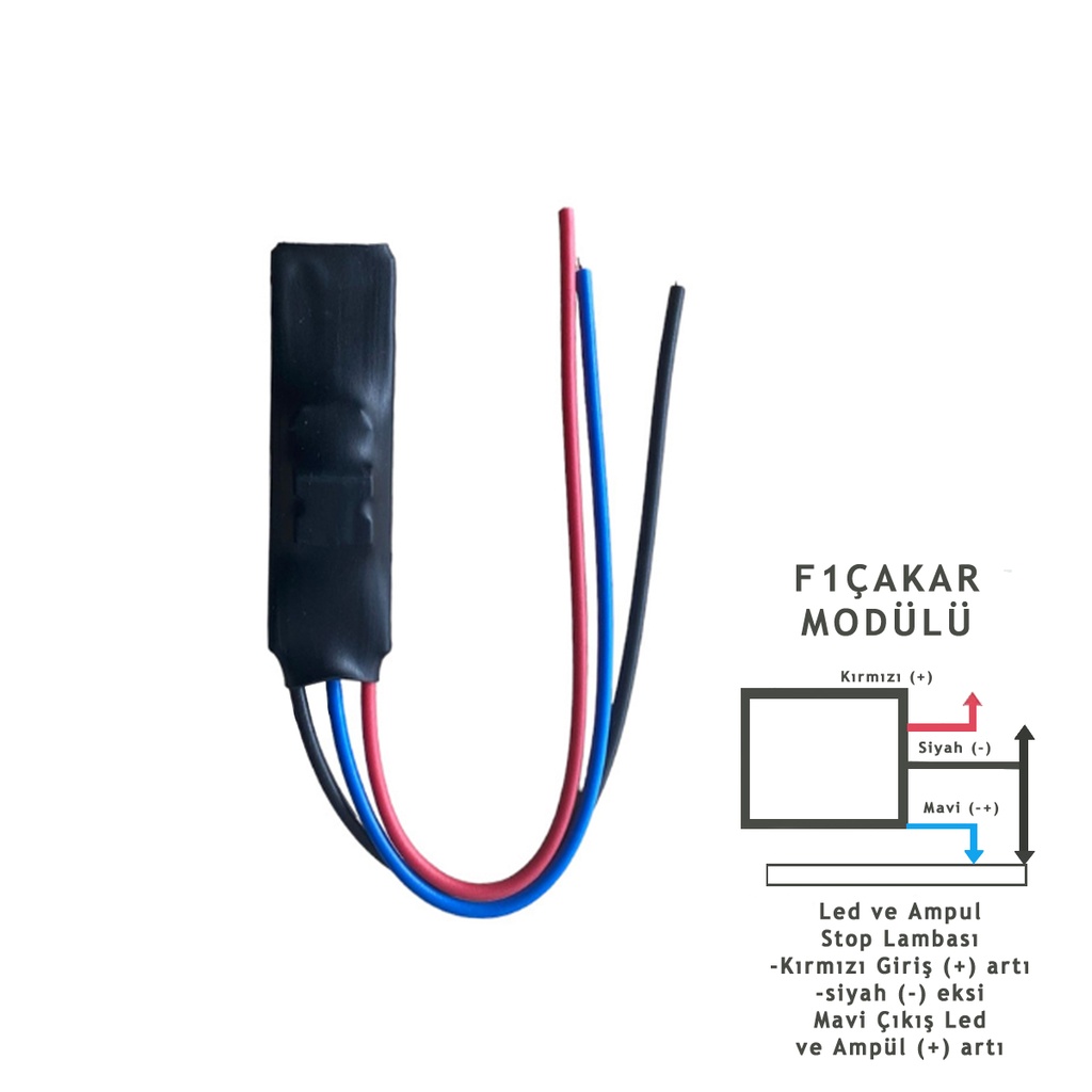F1 Çakar Modülü Stop Çakarı 12v Regel PK-6219 R29