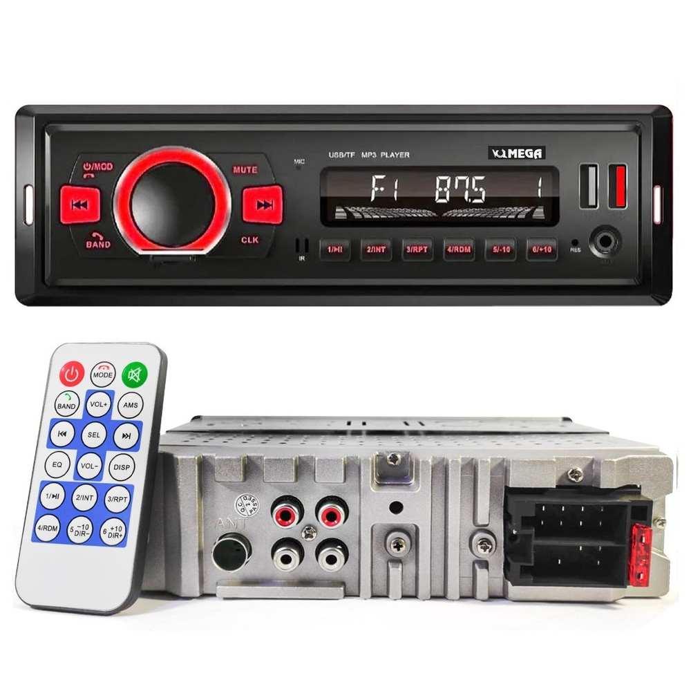 Oto Teyp 4x50w Şarjlı Bt 2Usb Mega VM-102  