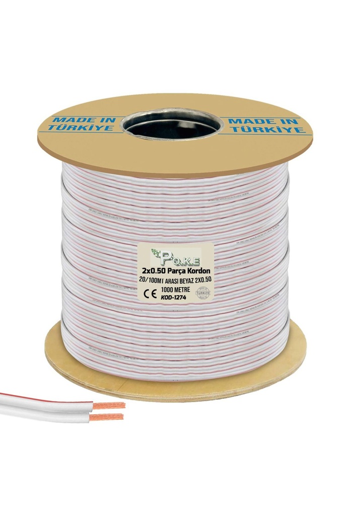 2x0.50 Parça Kordon 1000mt Poke-1274
