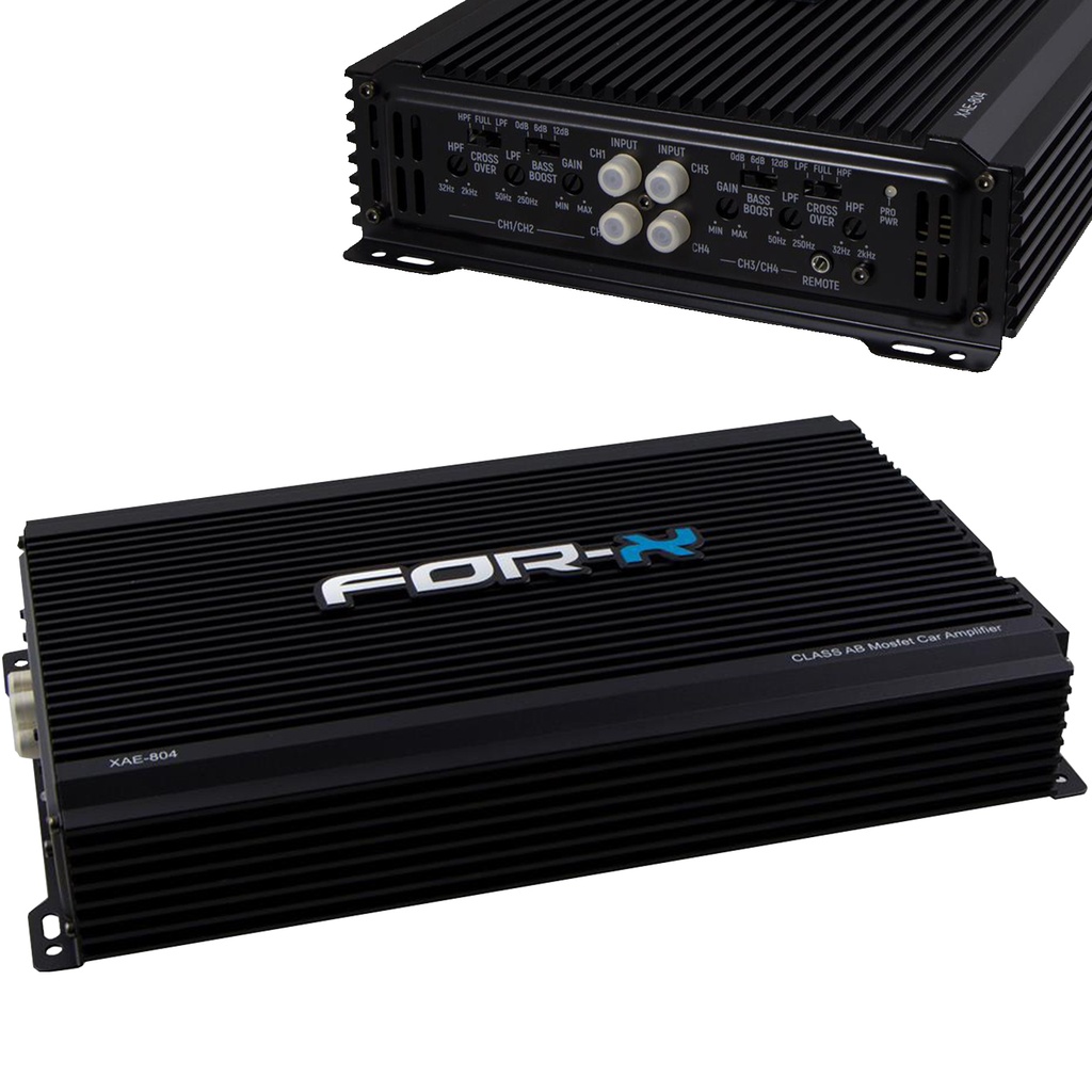 Oto Anfi 4000w 4 Kanal For-x XAE-604
