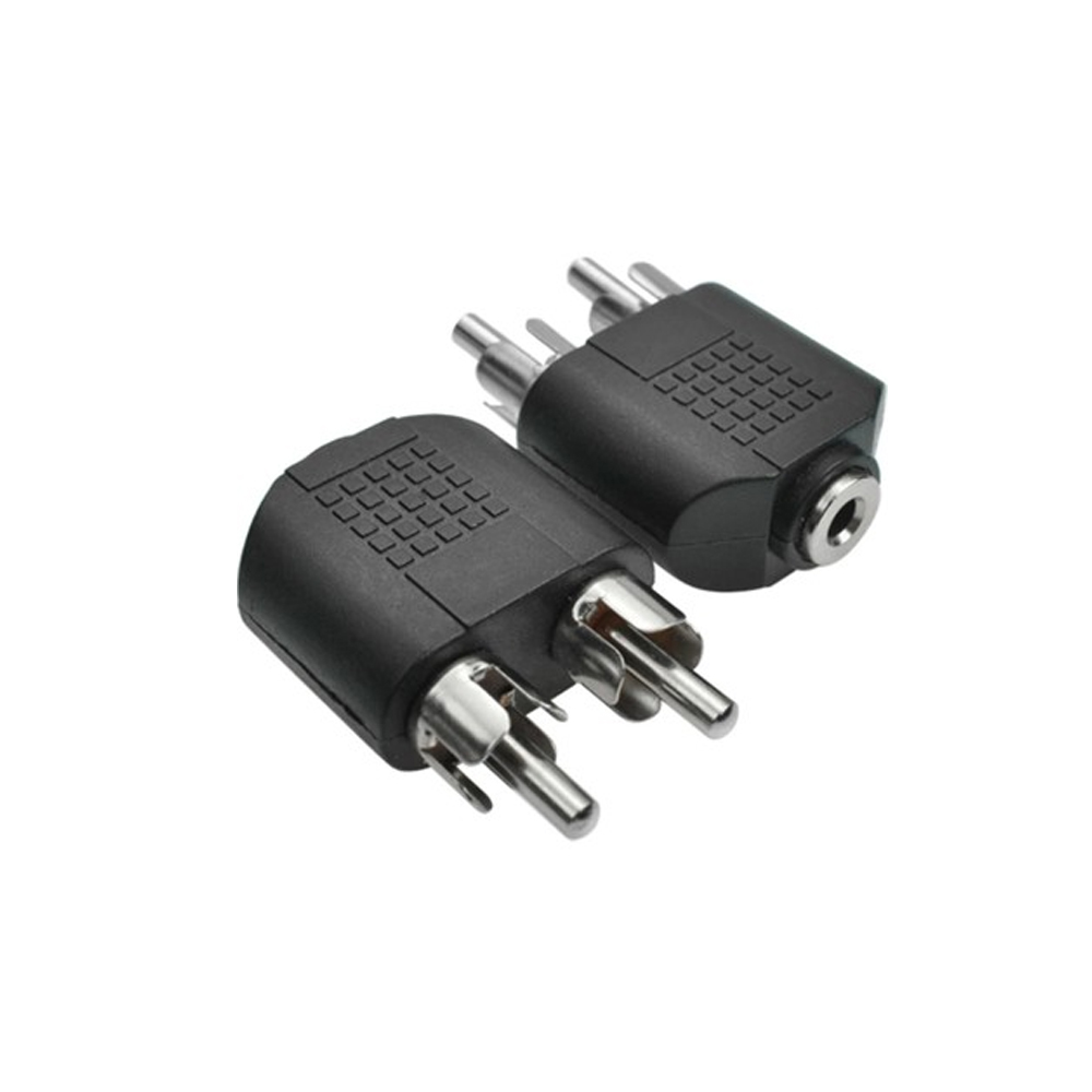 RCA Dişi to 2 RCA Erkek Çevirici Adaptör PK-6320  Ç1