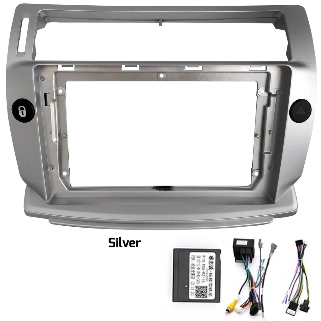9'' Citroen Citroen C4 2004 - 2009 SILVER Oto Tablet Çerçeve NV-0017