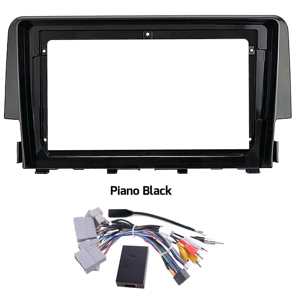9'' Honda Civic FC5 2016+ Piano Black Oto Tablet Çerçeve TAC-052