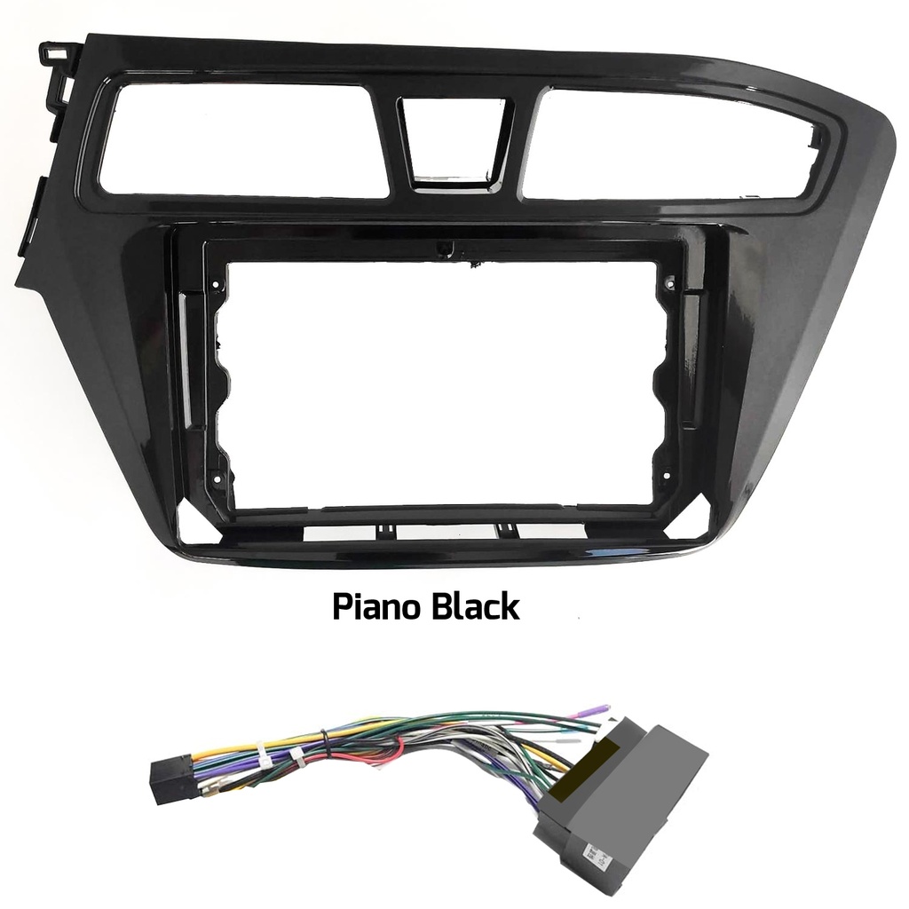 9'' Hyundai i20 2015-2017 Piano Black Oto Tablet Çerçeve TAC-066