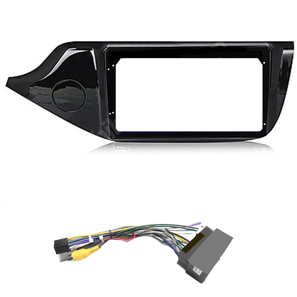 9'' Kia Ceed 2013-2017 Piano Black Oto Tablet Çerçeve NV-0048 