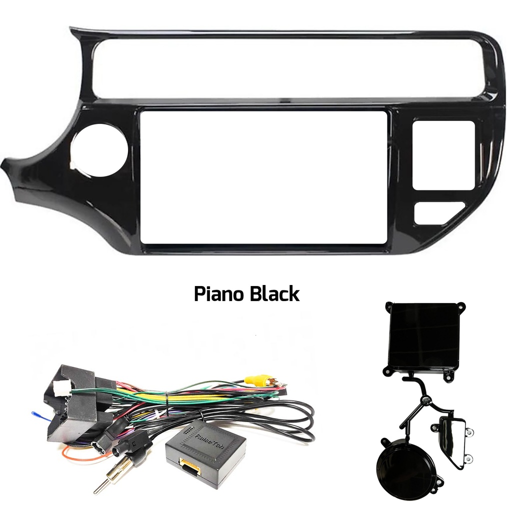 9'' Kia Rio 2014-2016 Piano Black Oto Tablet Çerçeve NV-0052 