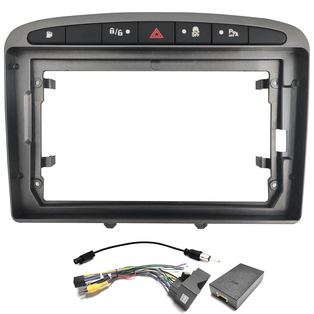 9'' Peugeot 308/RCZ 2007-2013 Oto Tablet Çerçeve NV-0074 