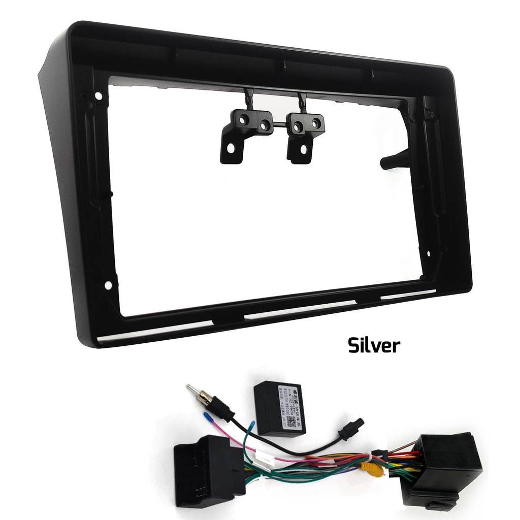 9'' Peugeot 407 2004-2011 Silver Oto Tablet Çerçeve NV-0080