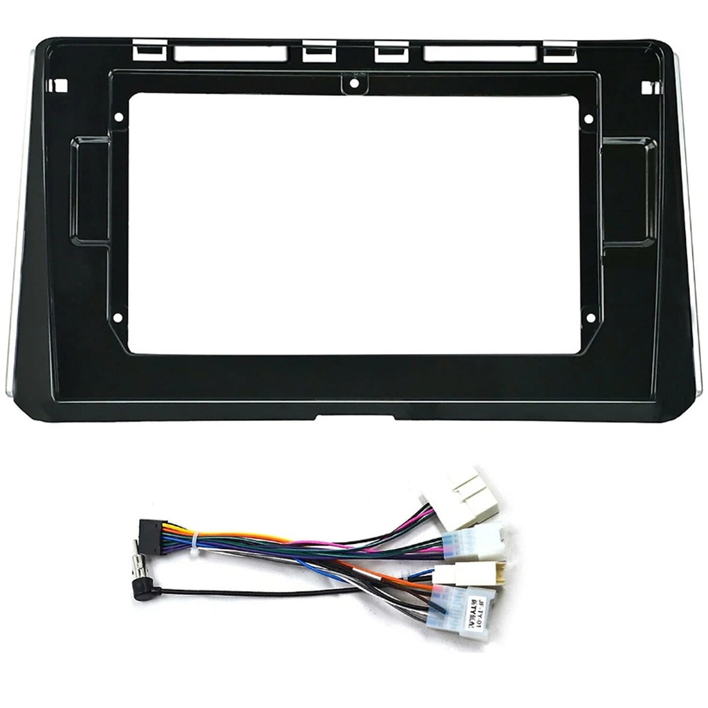 10.1'' Toyota Corolla 2019+ Piano Black Oto Tablet Çerçeve NV-0100 