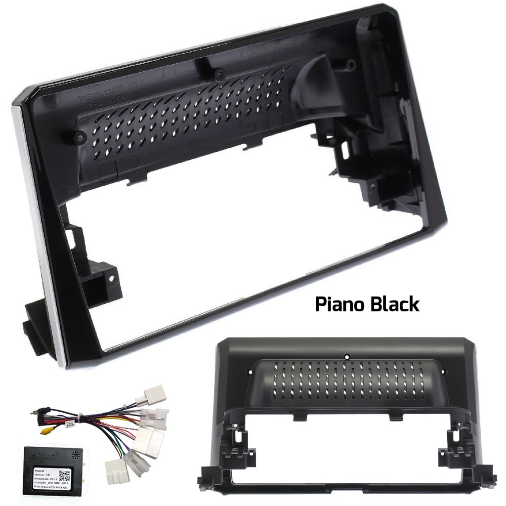 10.1'' Toyota Corolla 2019+ Piano Black Oto Tablet Çerçeve NV-0101