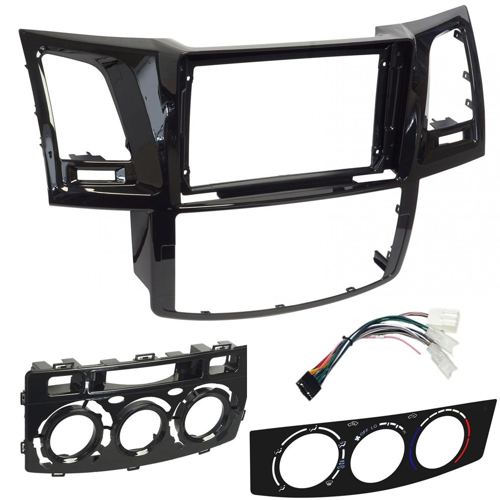 9'' Toyota Hilux M/C 2008-2014 Oto Tablet Çerçeve TAC-183