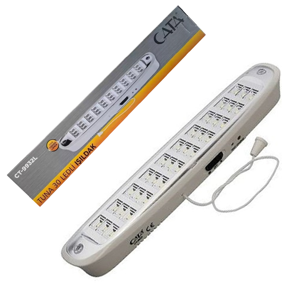Şarjlı Işıldak 30 Led Cata CT-9932  R31