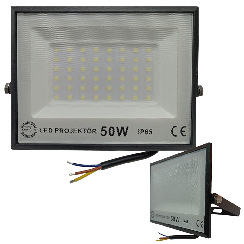 Led Projektör 50w 4500lm Opto Minisun M-3850 R7