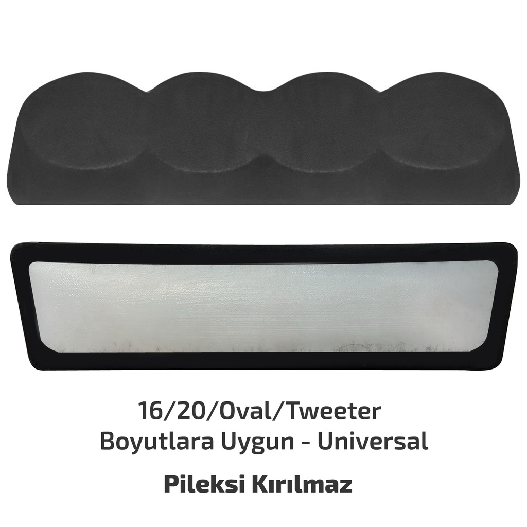 Universal Pandizot 16 20 Oval Tweeter Uyumlu Pleksi PK-6565