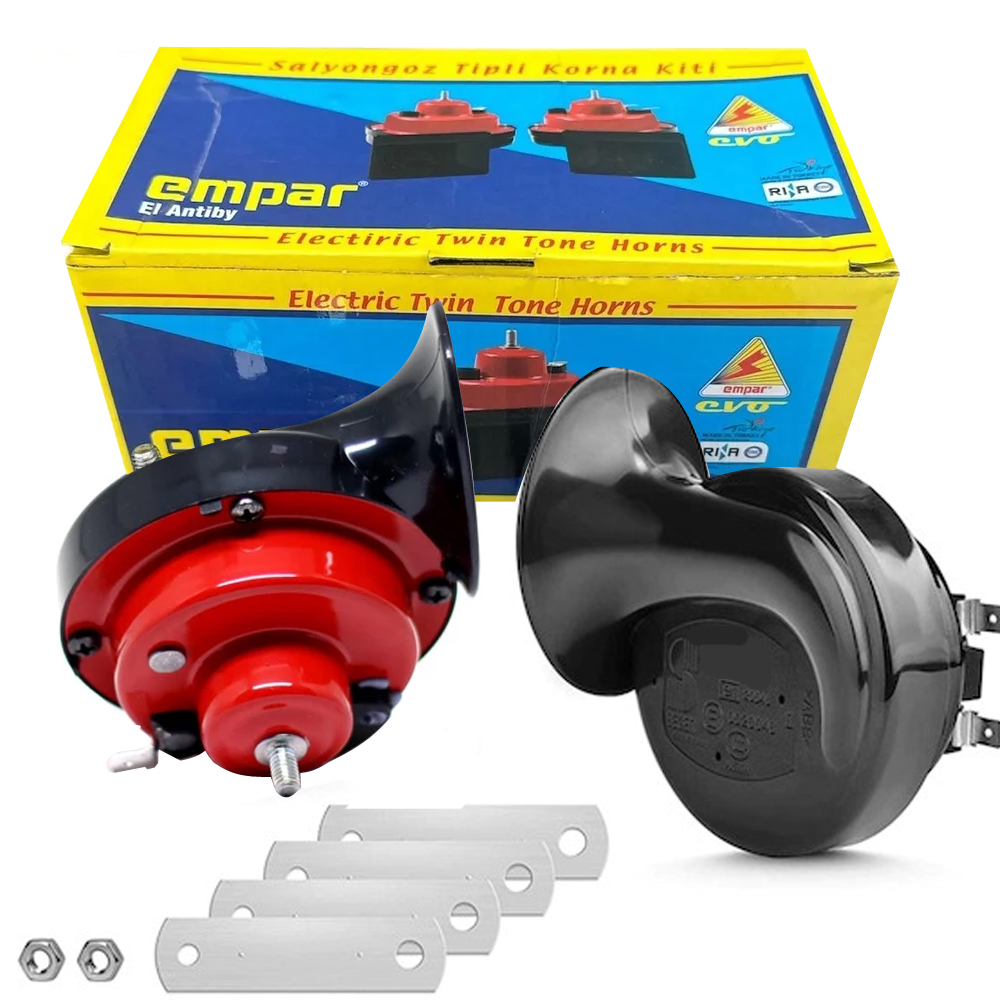 Salyangoz Dadat Korna 12v 410hz 510hz 2 Fişli 2 Adet PK-6580 
