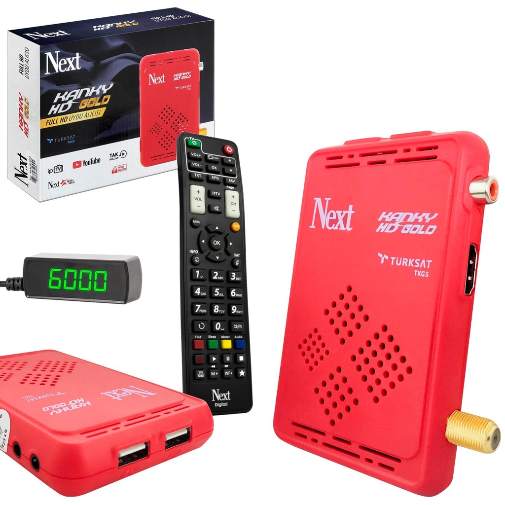 Full Hd Uydu Alıcı Ip Tv Wifi Youtube Next Kanky Gold  R42