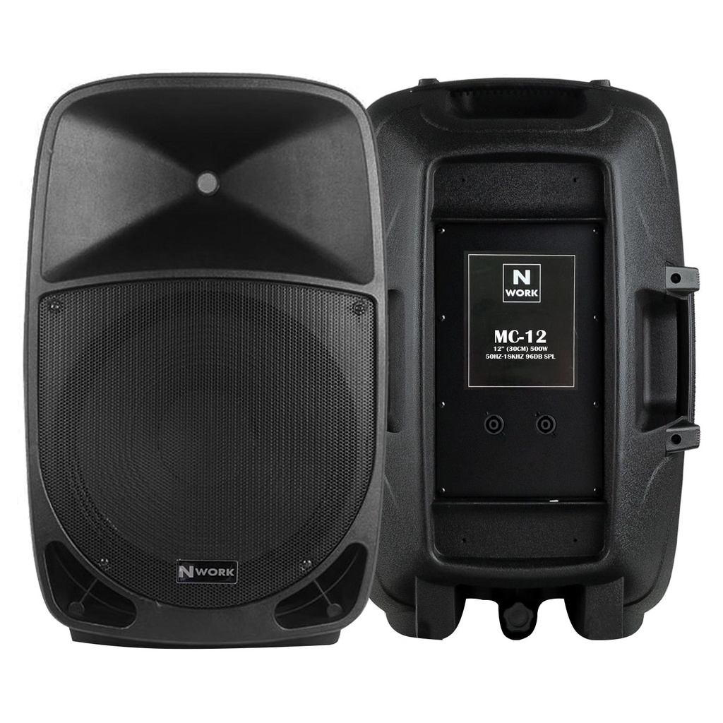 Kabin Hoparlör Pasif 30cm 500w 2 Yollu Nwork MC-12