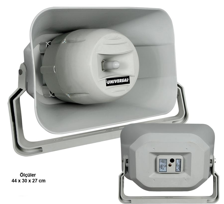 Horn Hoparlör 200w Trafolu IP66 4ohm Universal Aqua-160T