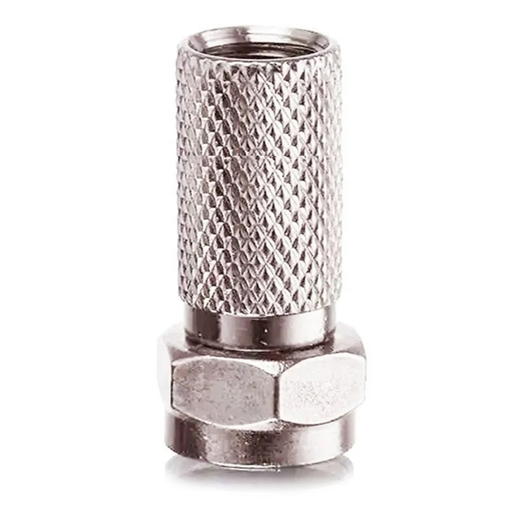 RG6 F Konnektör 1.Kalite 22mm 100 Adet Poke PK-6101