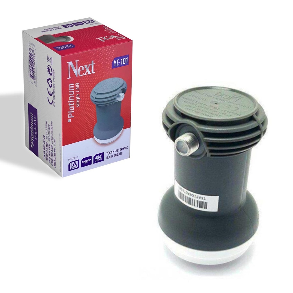Tekli Lnb Platinium 0.1Db 3D 4K Next YE-101  R38