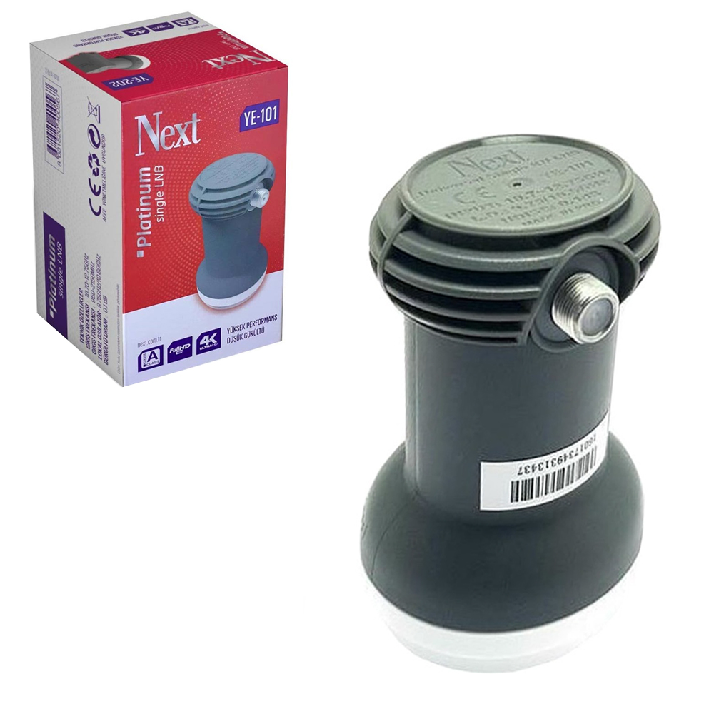 Tekli Lnb Platinium 0.1Db 3D 4K Next YE-101