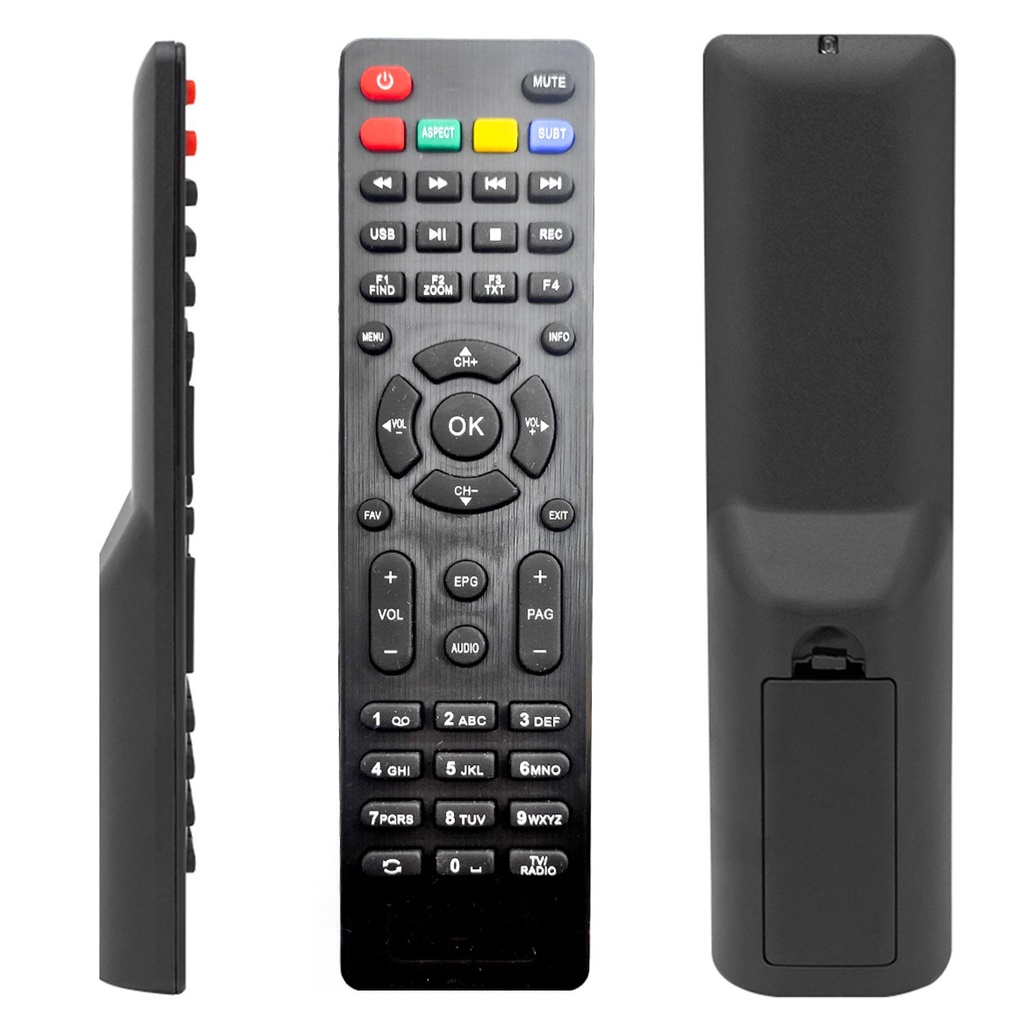 Botech Piko 300 Slim Uydu Kumanda Rose Wuk-385