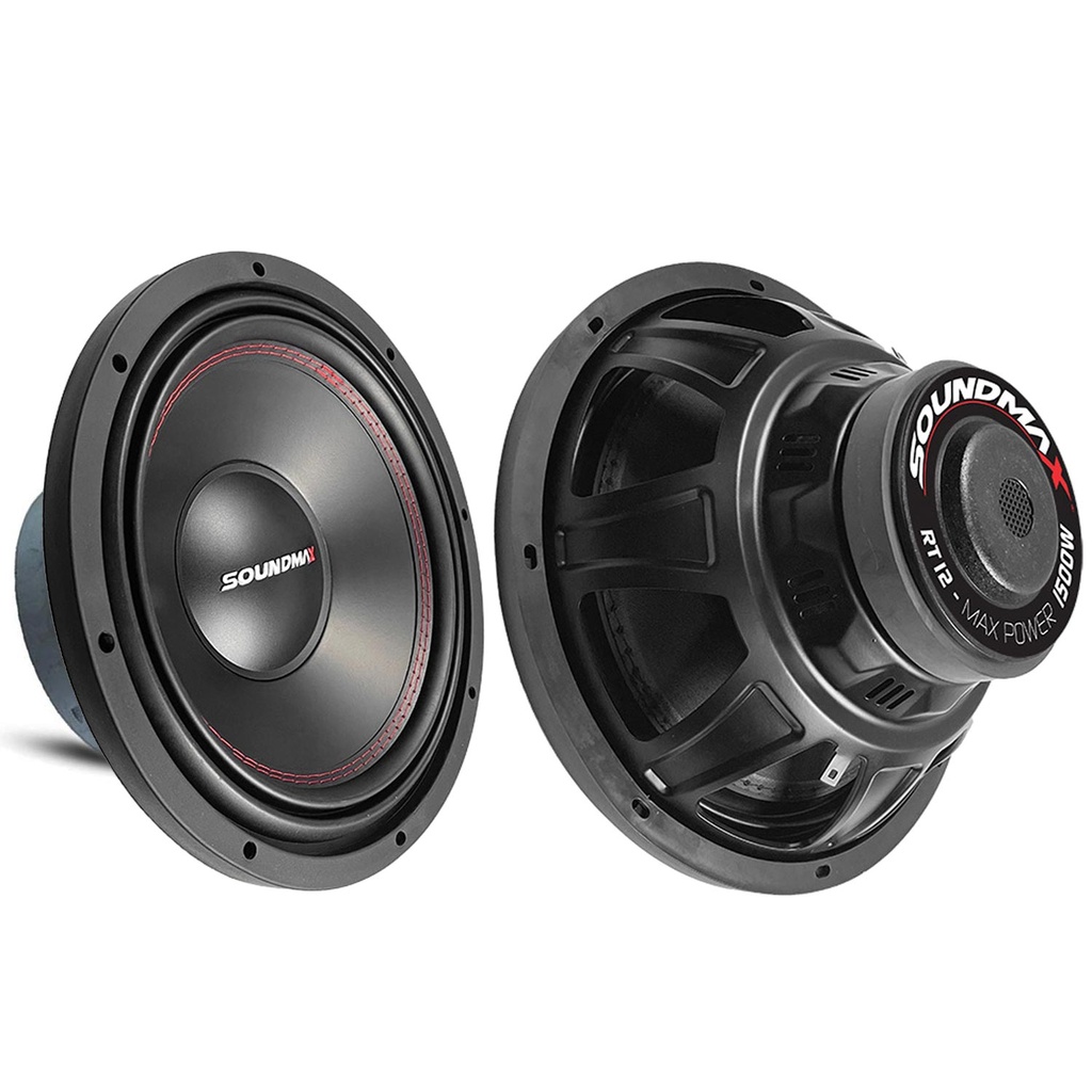 Oto Bass Subwoofer 30cm 1500 Watt 400Rms Soundmax SX-RT12