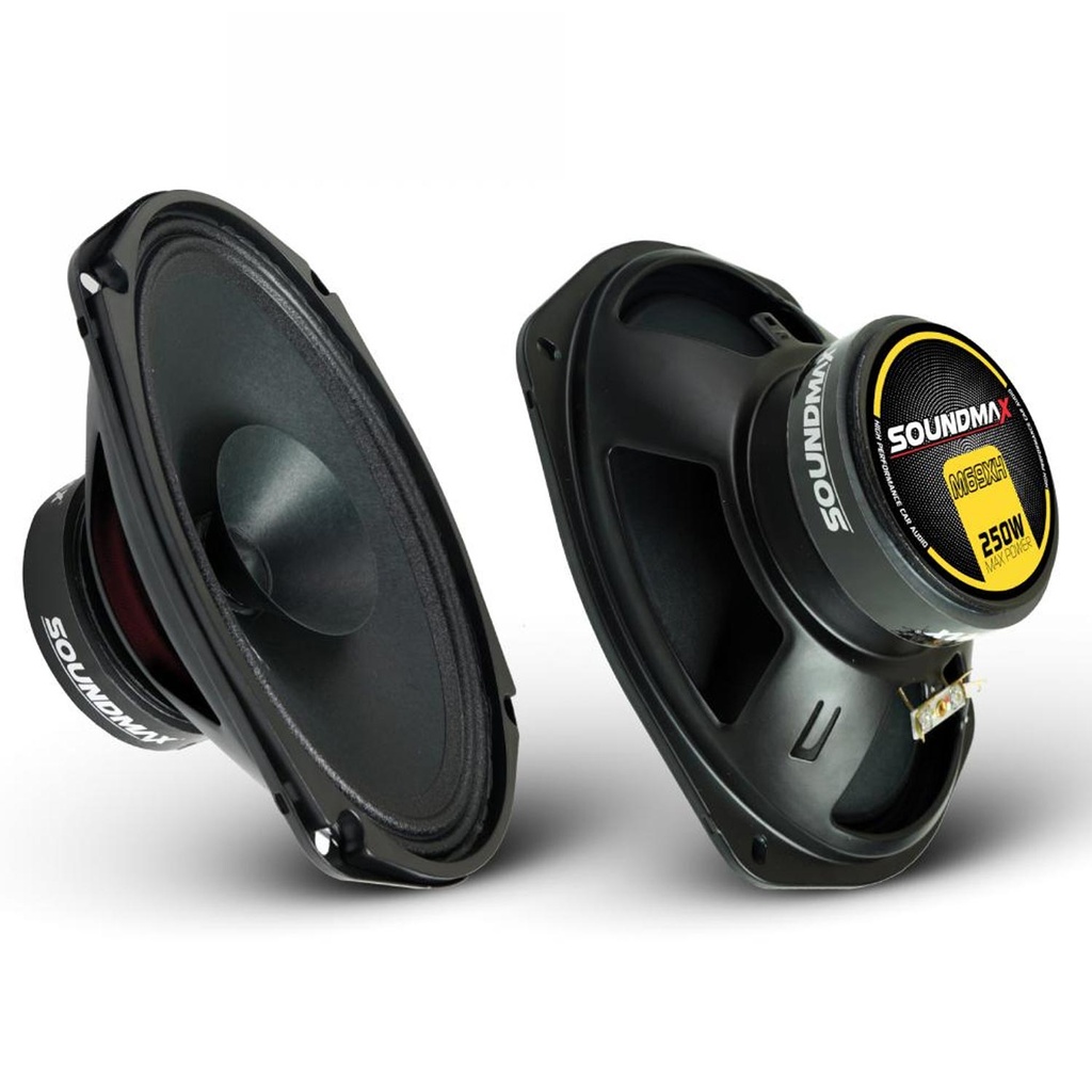 Oto Midrange Oval 6X9 İnç 250 Watt 2 Adet Soundmax SX-M69XH