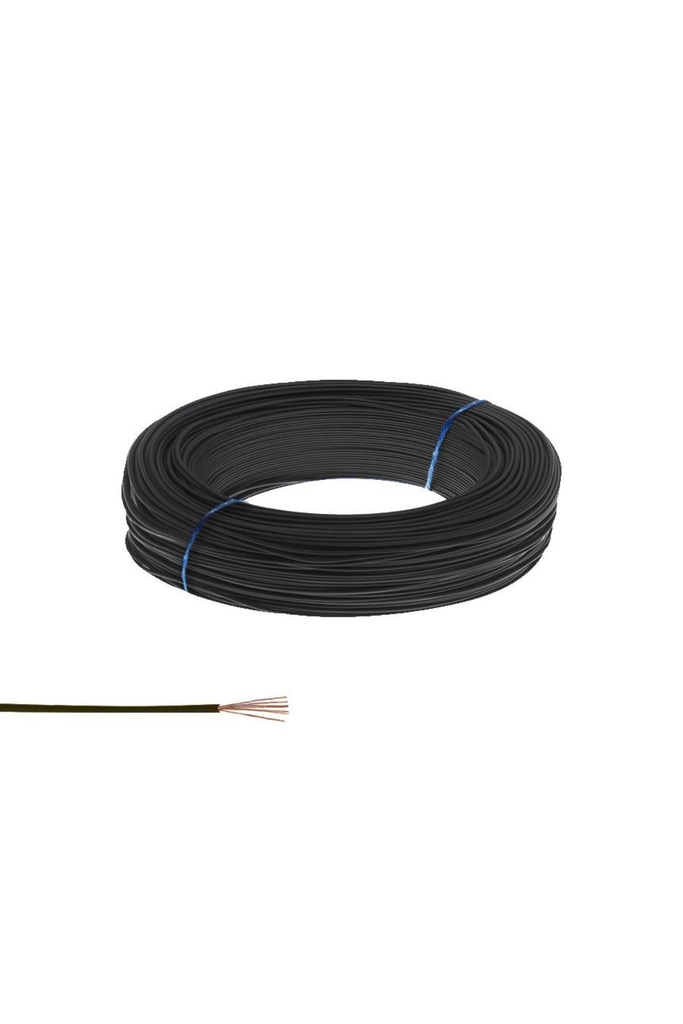 Zil Teli Montaj Kablosu Siyah Bakır 200mt Poke Pk-1269
