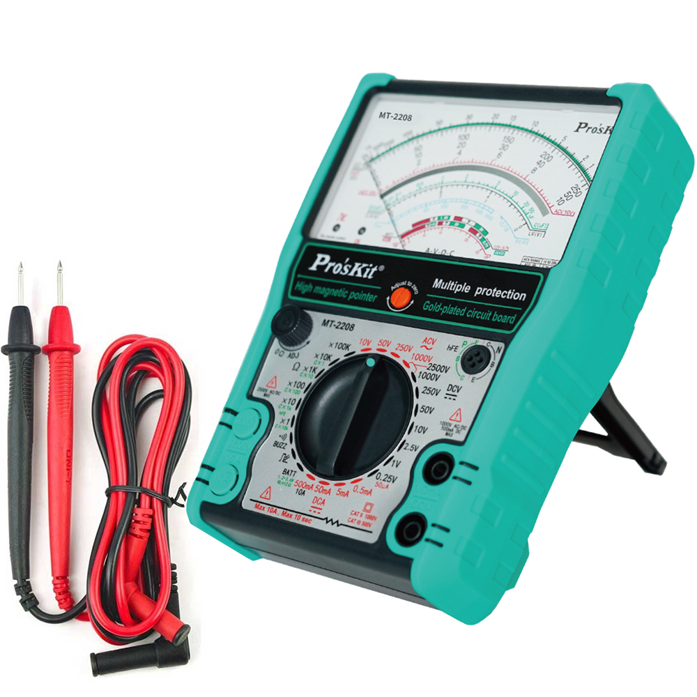 Analog Ölçü Aleti Multimetre 1000V/10A CATII 1000V/ CATII Proskit MT-2208 R34