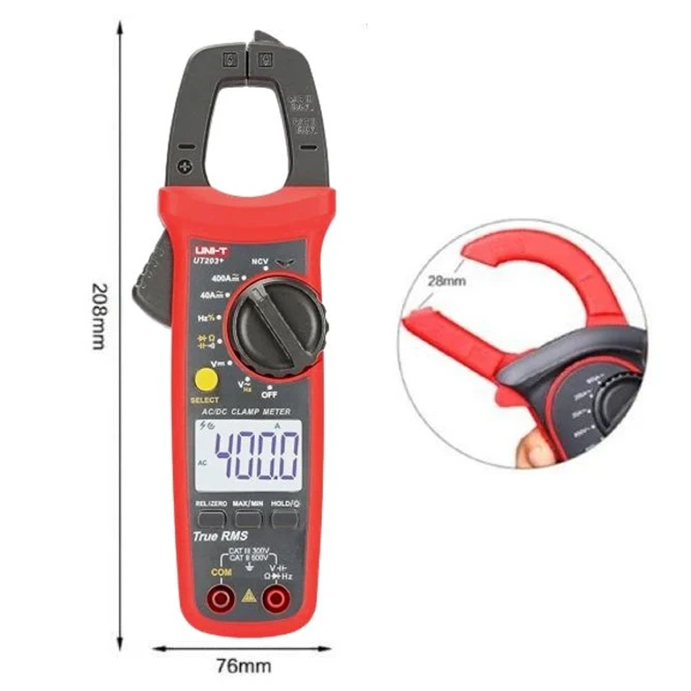 Pensampermetre Dijital 400A UNI-T UT203+