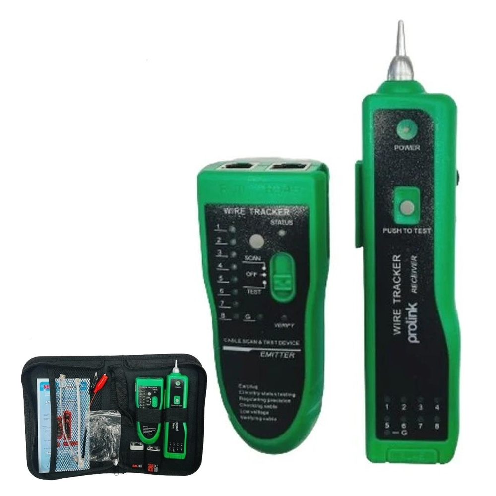 Kablo Test Cihazı Lan Kablo ve Telefon Hat Takibi Bili Bili Prolink PH-020 R35