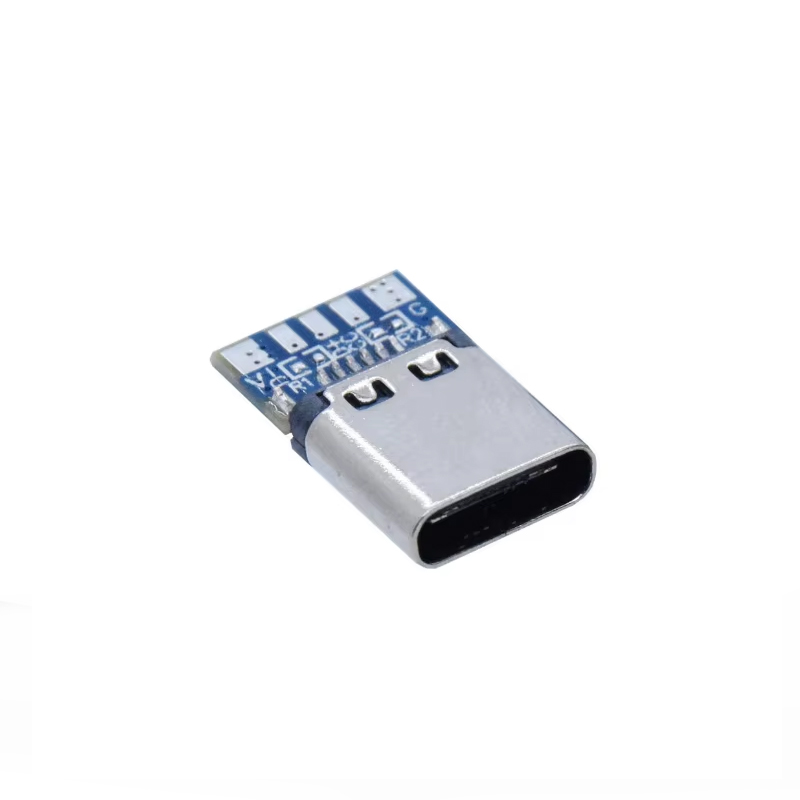 Type-C Dişi Fiş Şase Karkas Konnektör 5Pin Poke PK-6785  M5
