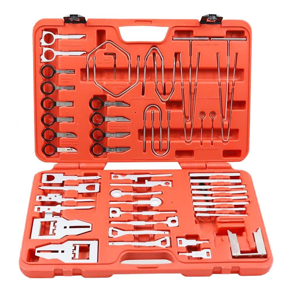 Oto Teyp Sökme Aparatı Montaj Ekipmanları 52 Parça Metal For-x For-X X-052 