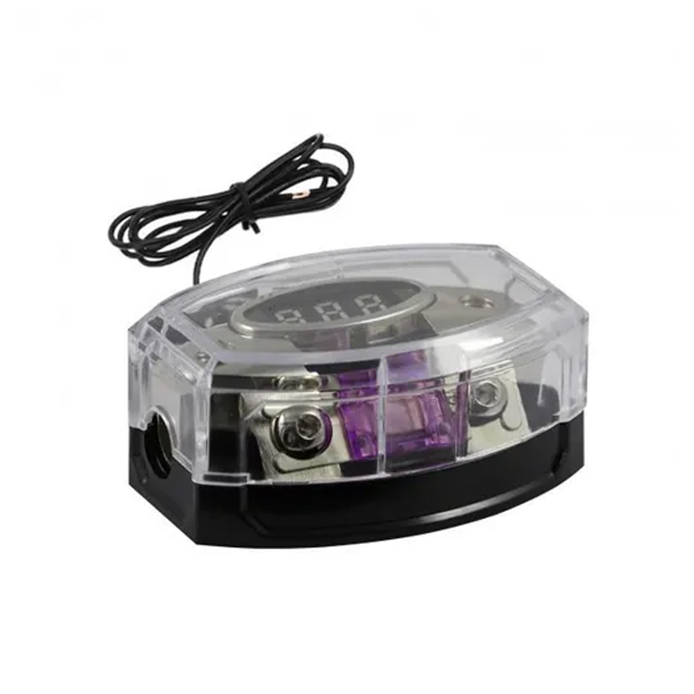 Oto Anfi Sigorta Dijital Voltmetreli For-x XFP-04 M5
