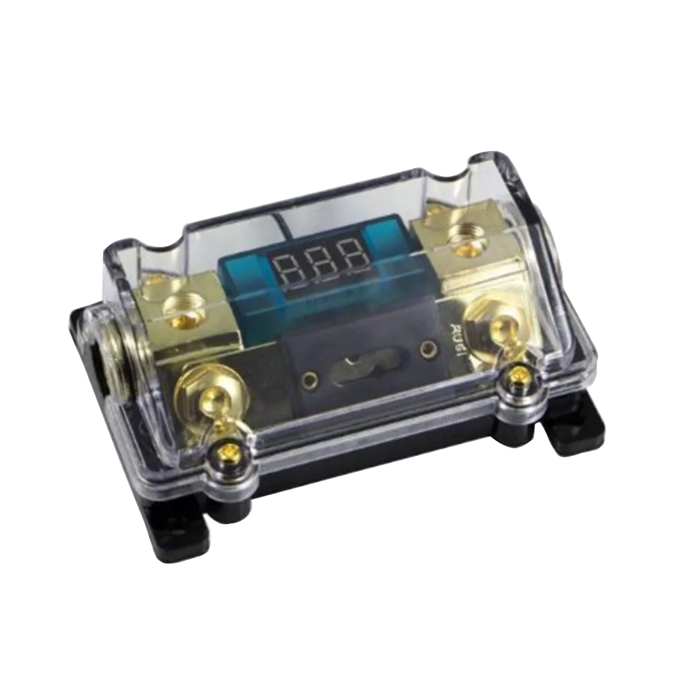 Oto Anfi Sigorta Dijital Voltmetreli For-x XVP-02 