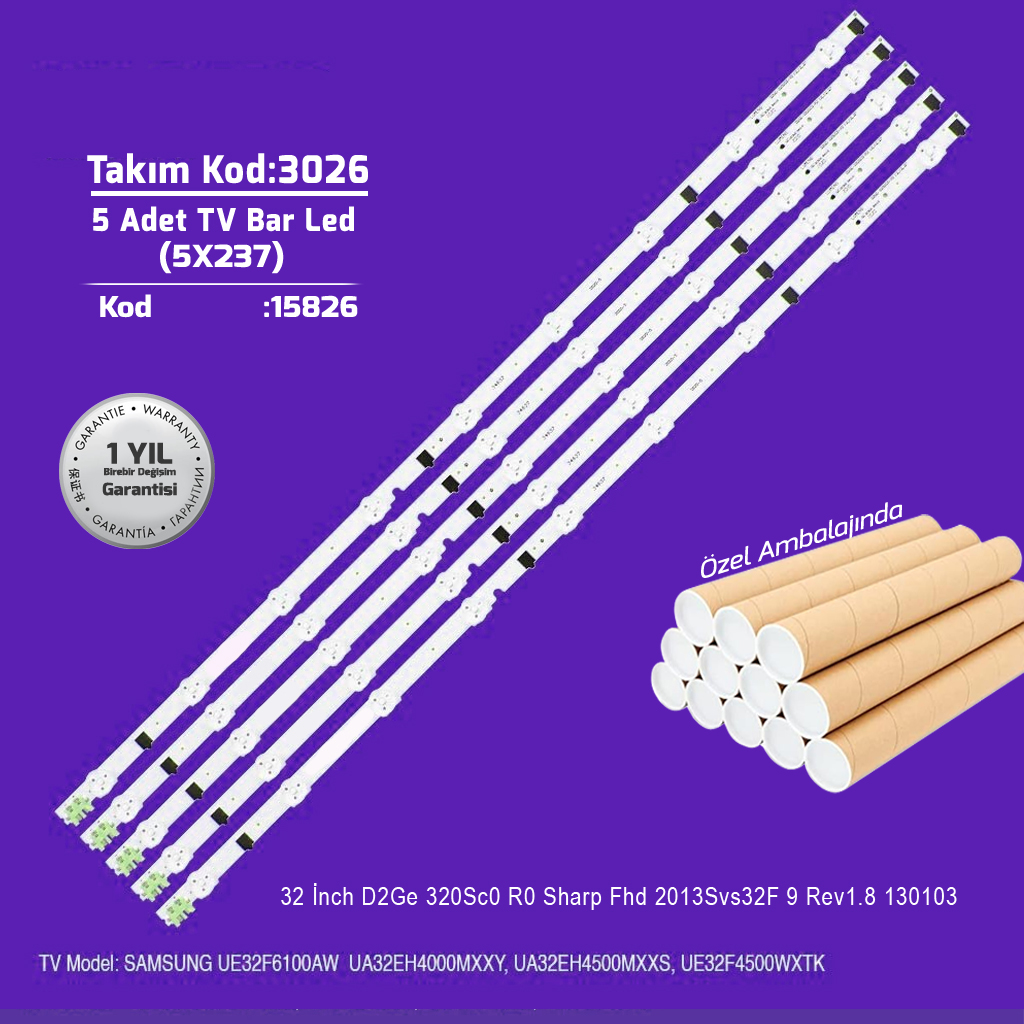 32'' D2Ge 320Sc0 R0 Sharp Fhd 2013Svs32F 9 Rev1.8 130103, 2013Svs32H 9 Rev1.8 130103 5adet Tv Bar Led