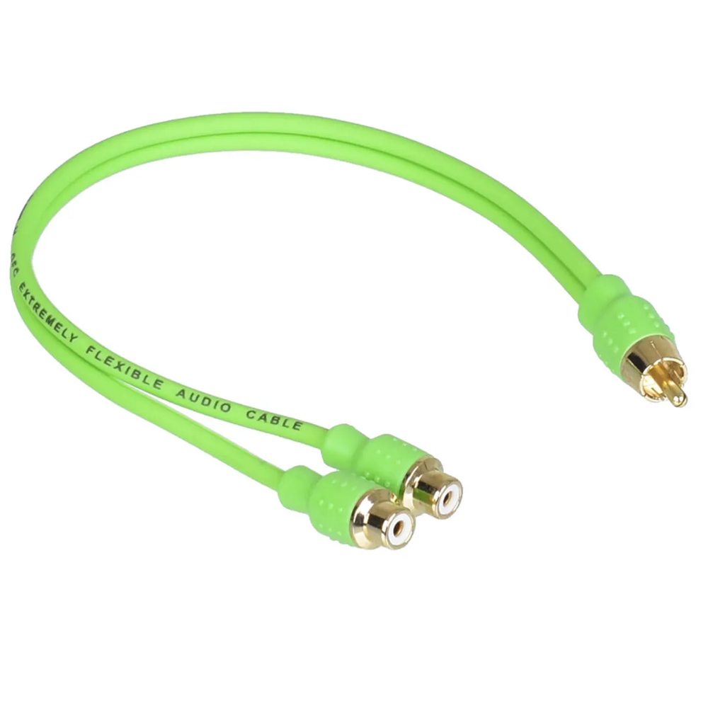 Oto Anfi Y Kablo 2 Dişi 1 Erkek OFC Bakır For-x XY-21RCA