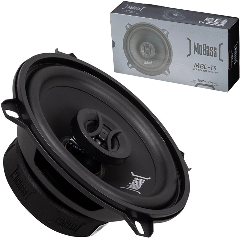 Oto Hoparlör 13cm 60w RMS 30w Anfi Uyumlu 2 Adet Mobass MBC-13  R3