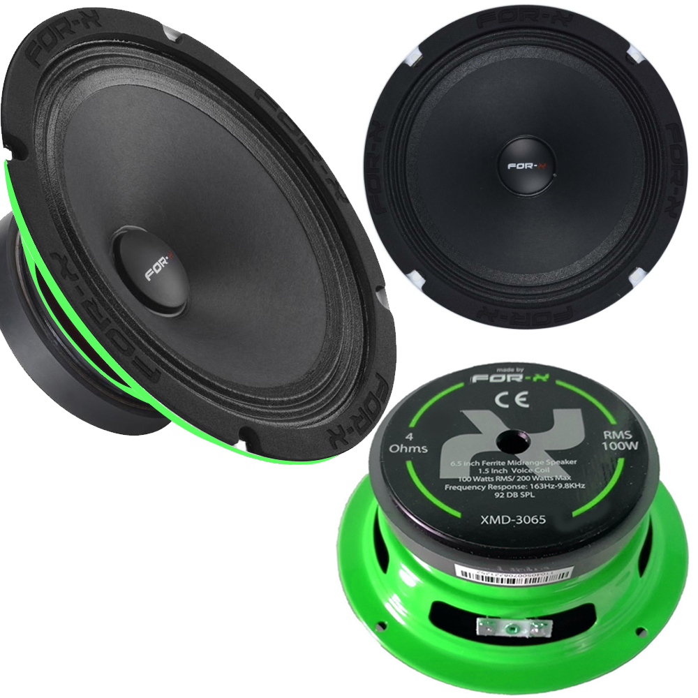 Oto Midrange 16cm 200w RMS 100w 2 Adet For-x XMD-3065  R1