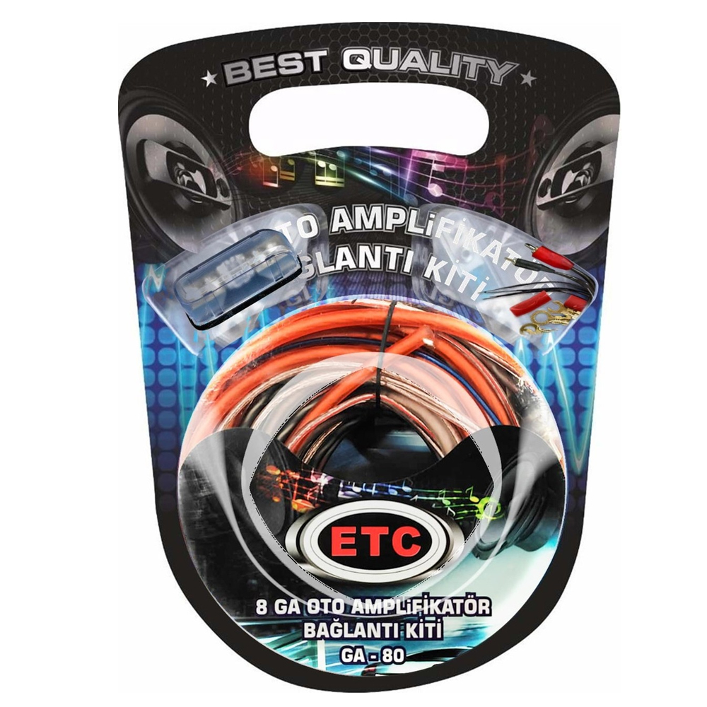 Oto Anfi Kablo Seti 8GA ETC GA-80  R11
