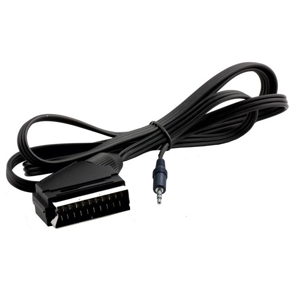 Av Scart Jack Kablo 3 Boğumlu Kısa Jack 1.5mt ETC  R20