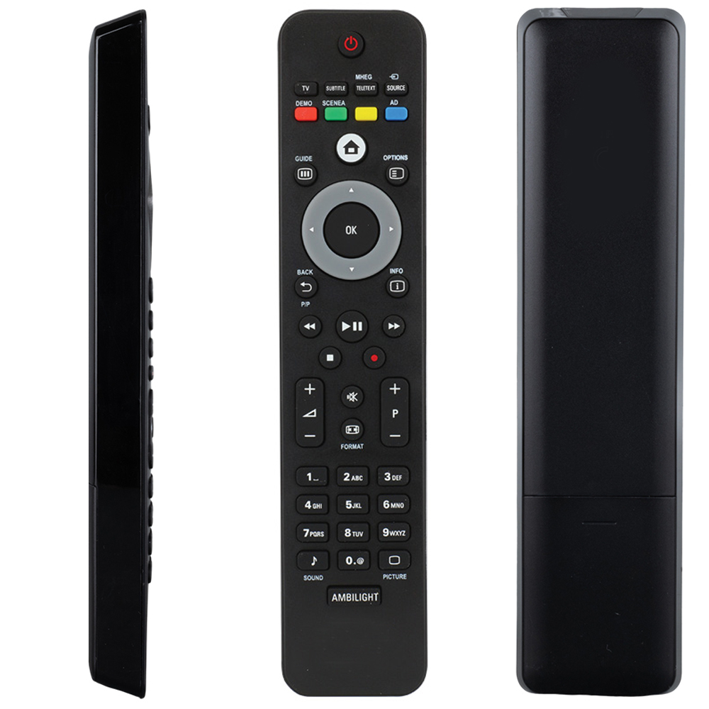 LCD LED TV Kumanda Philips Smart Ambilight Tuşlu RM-D1000 Poke PK-7111