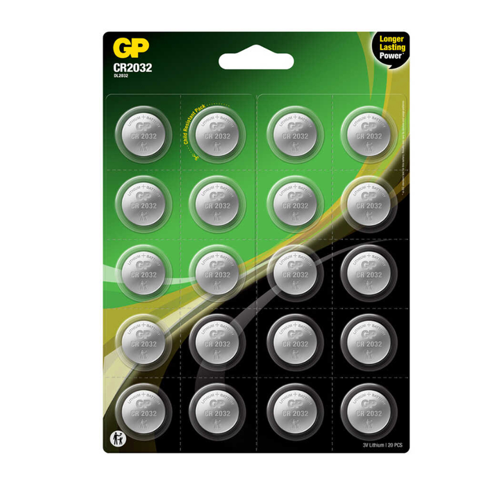 2032 Para Pil 3v Lityum 20 Adet GP CR-2032