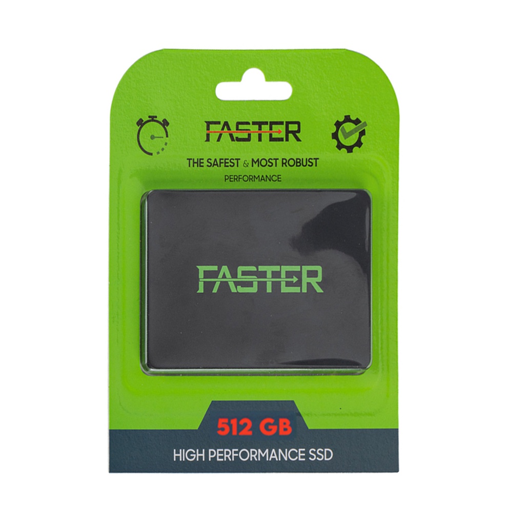 SSD Harddisk 512 gb 550/510 Mb/s SATA3 Faster FS-512
