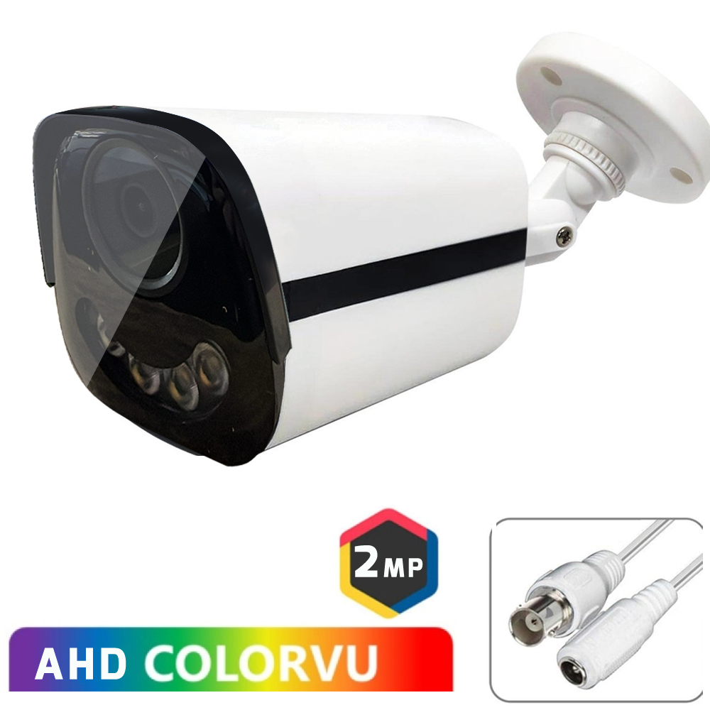 Gece Renkli 2mp Ahd Bullet Kamera Colorvu 3.6mm Poke Pk-4048 R7